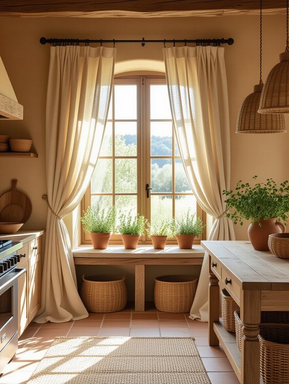 natural textiles for windows