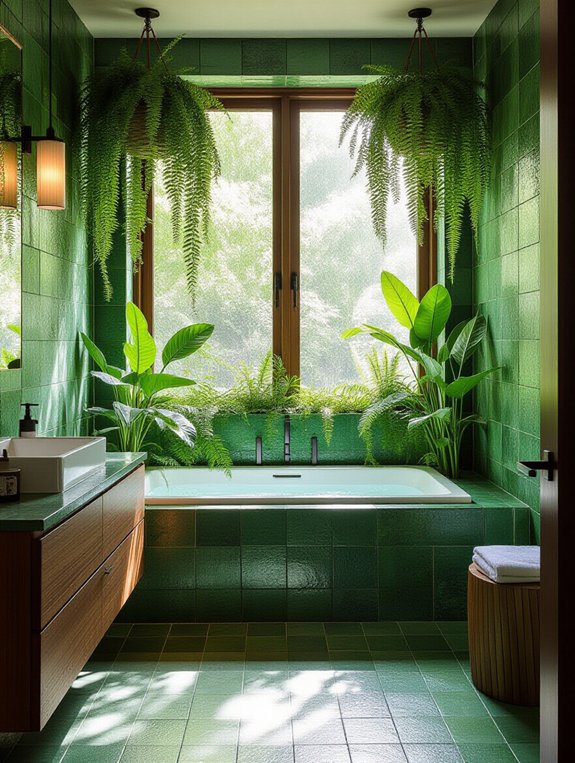 nature inspired bathroom design