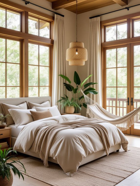 nature inspired bedroom decor