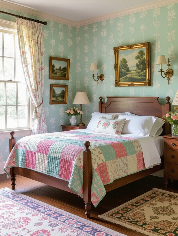nostalgic vintage bedroom decor