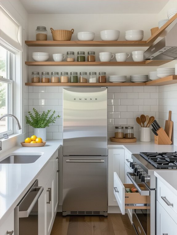 optimize small kitchen space