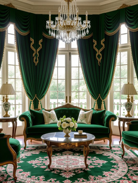 opulent vintage interior design