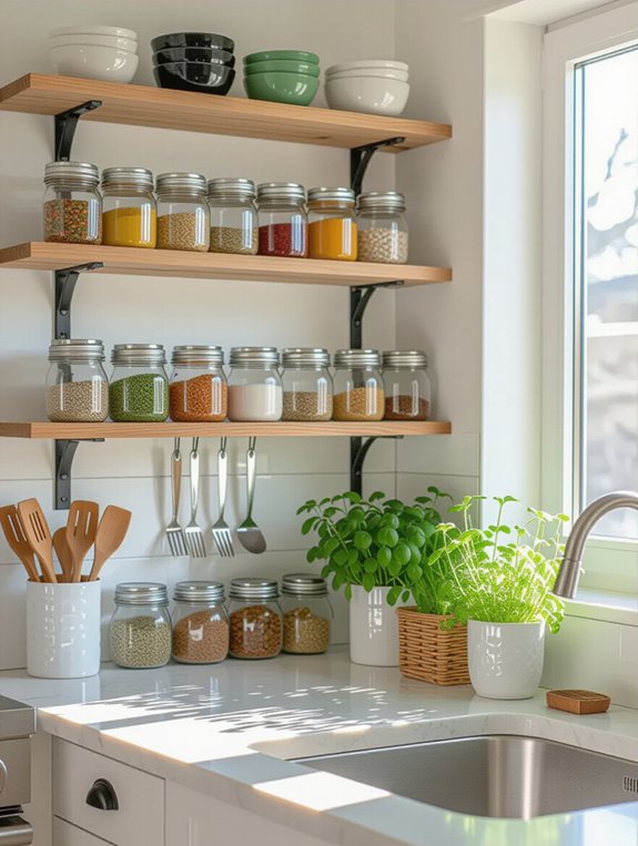 organize kitchen for efficiency