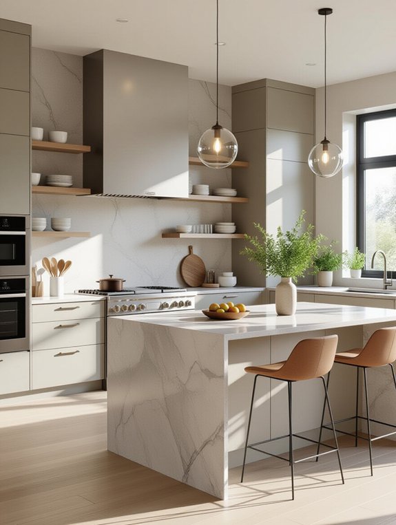 organized kitchen workspace essentials