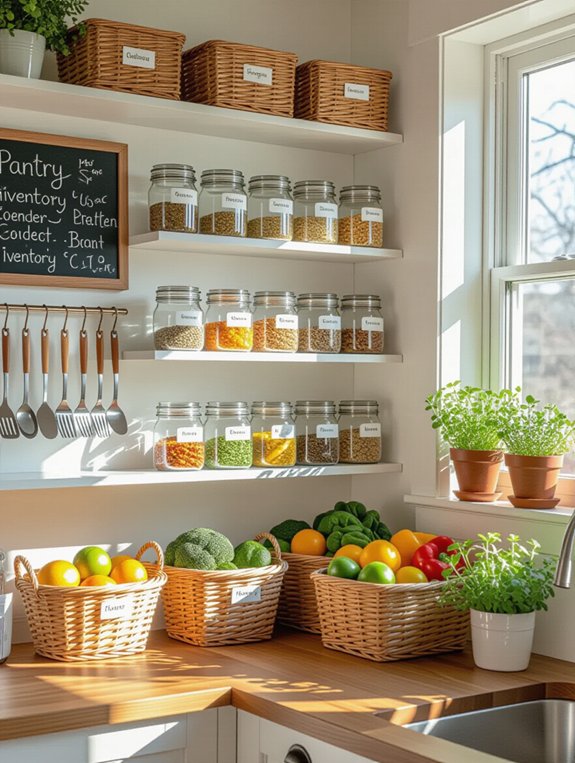 pantry organization for efficiency