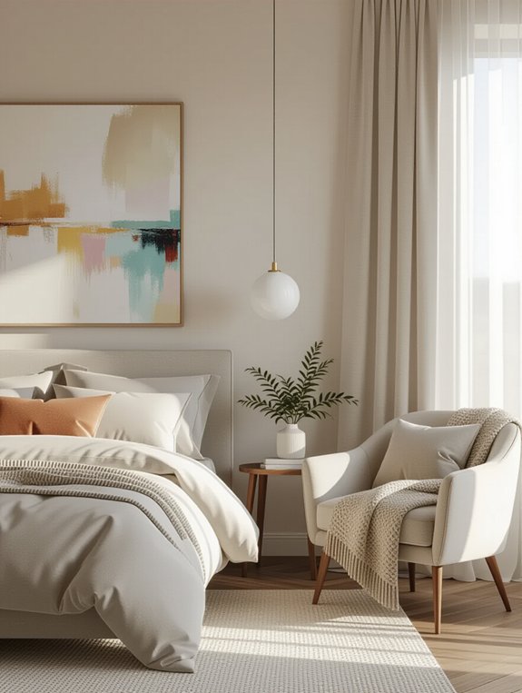 personalize bedroom with artwork