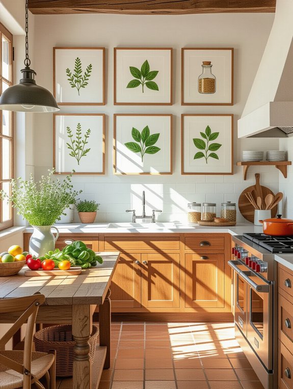 personalized artistic kitchen decor