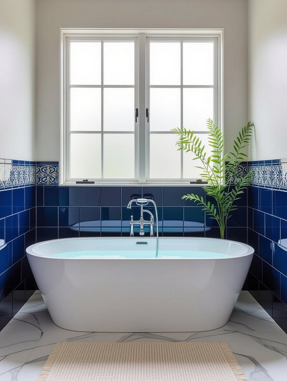 personalized bathroom tile designs