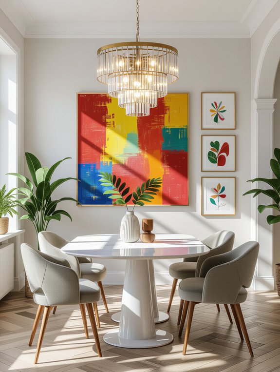 personalized dining area decor