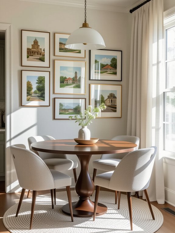 personalized small dining decor