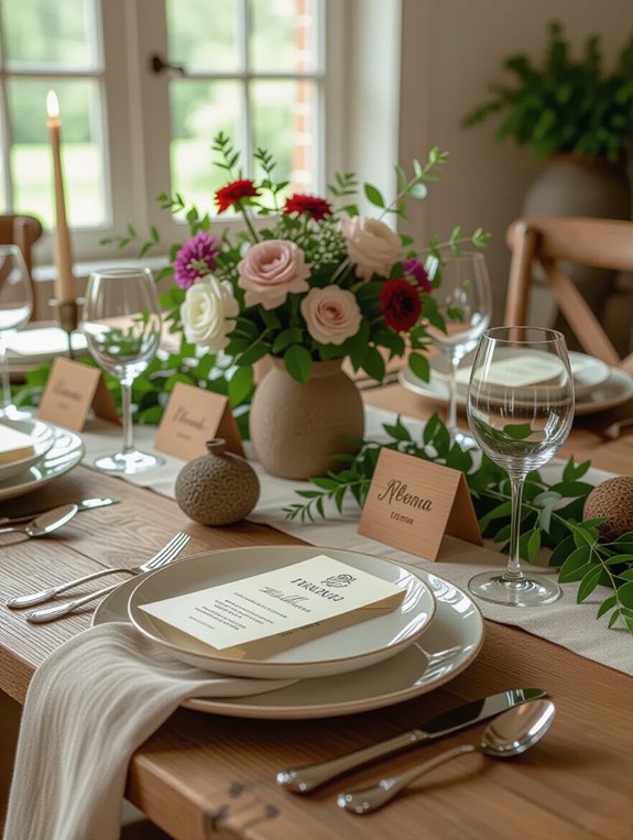 personalized themed place cards