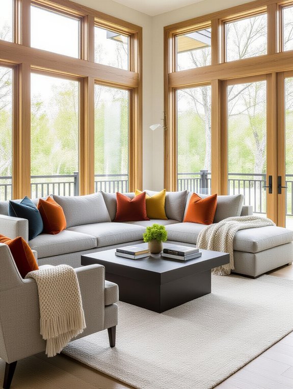 plush cozy inviting seating