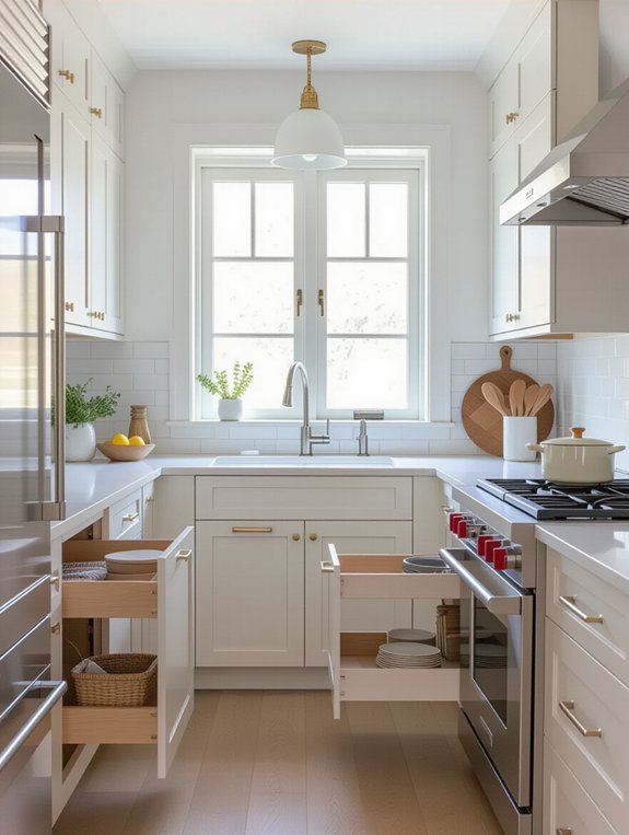 pull out cabinet installation benefits