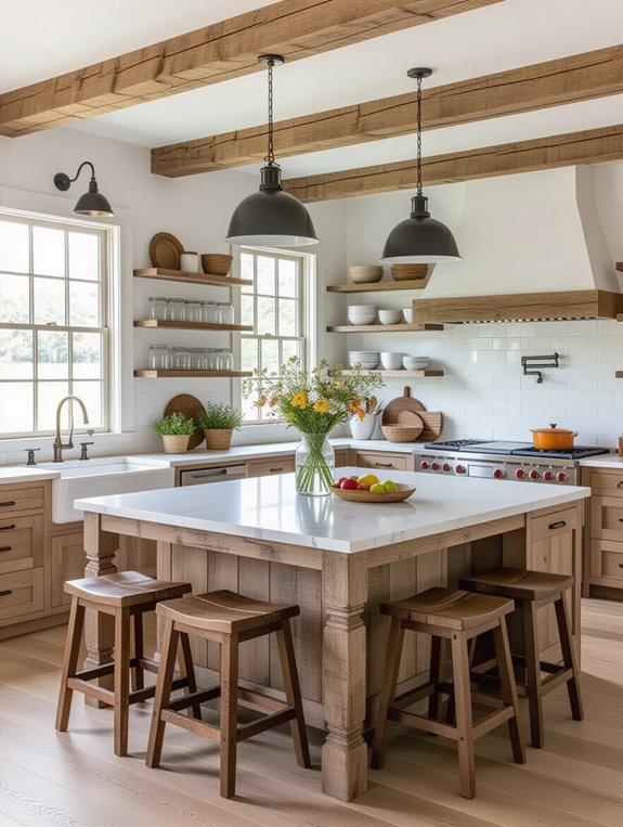 reclaimed materials for kitchens
