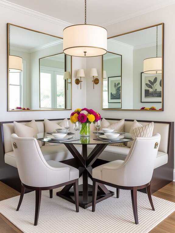 reflective mirrors expand space
