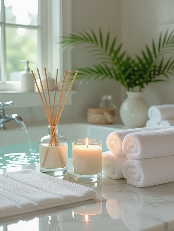 relaxing scents create ambiance