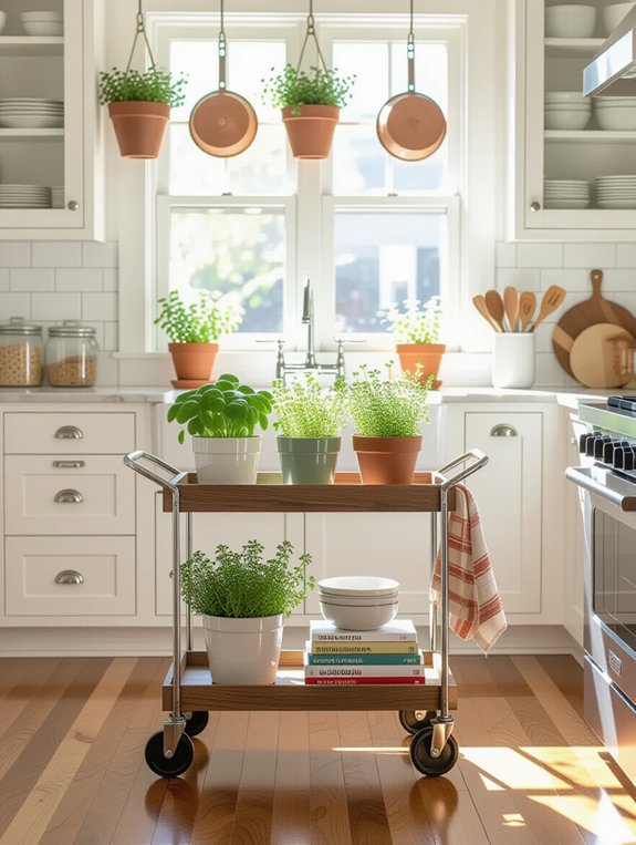 rolling cart for storage