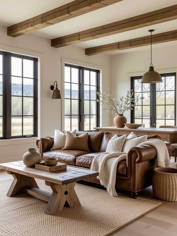 rustic warmth and charm