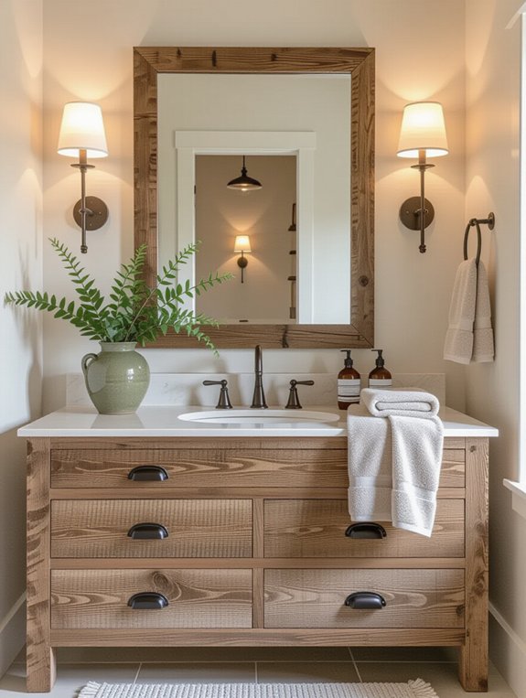 rustic warmth with character