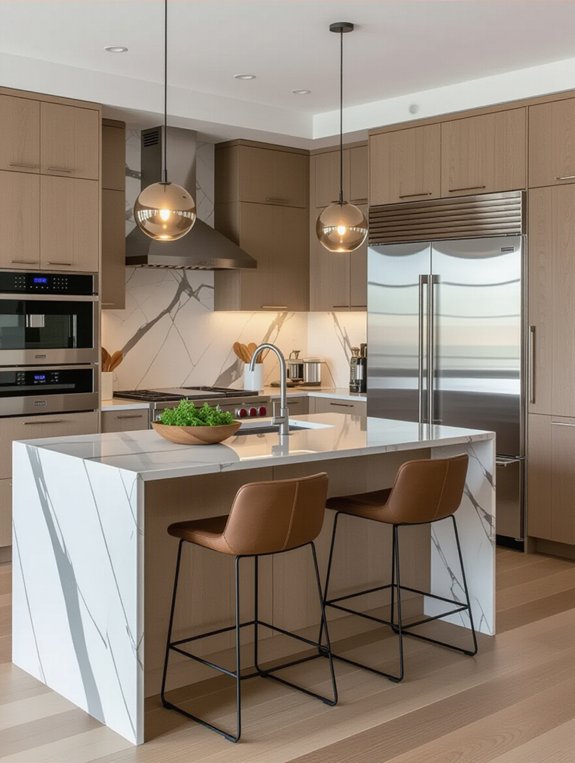 seamless energy efficient kitchen design