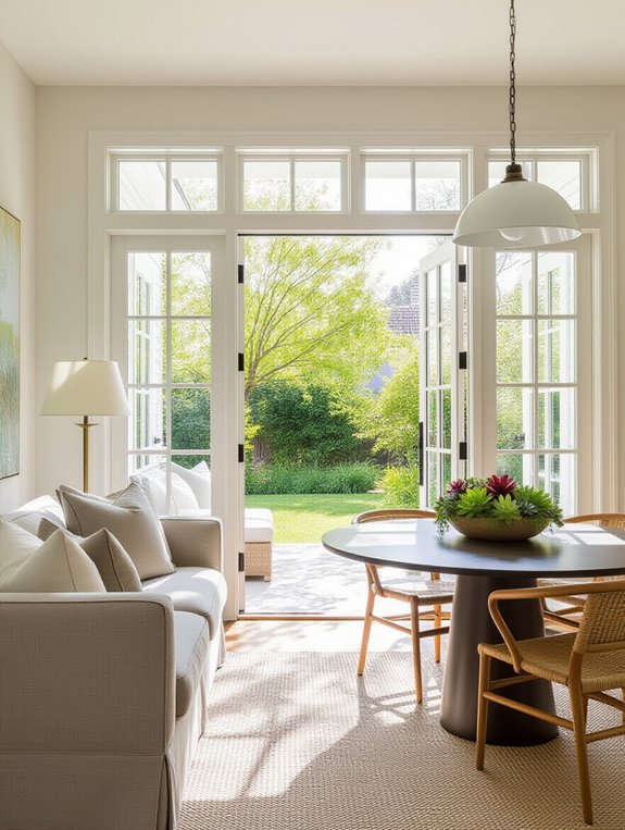 seamless indoor outdoor connection