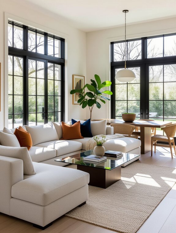 seamless inviting multifunctional space