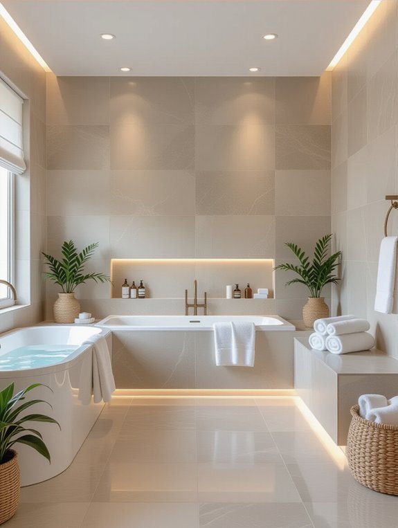 seamless modern tile aesthetics