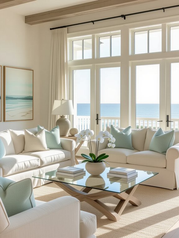 serene coastal living atmosphere
