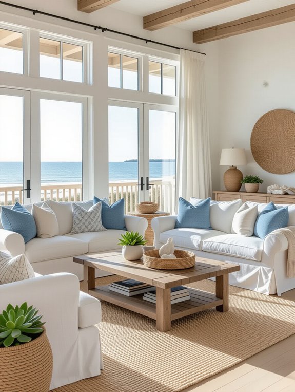 serene coastal living design