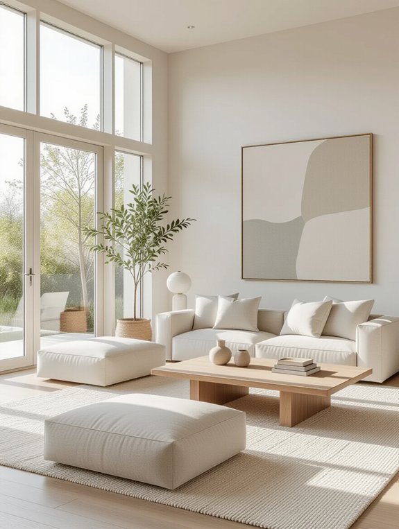 serene minimalist chic decor