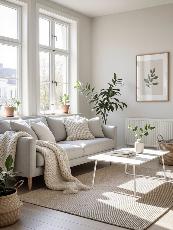 serene scandinavian design elements