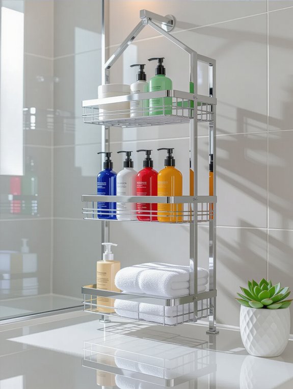 shower caddy for organization