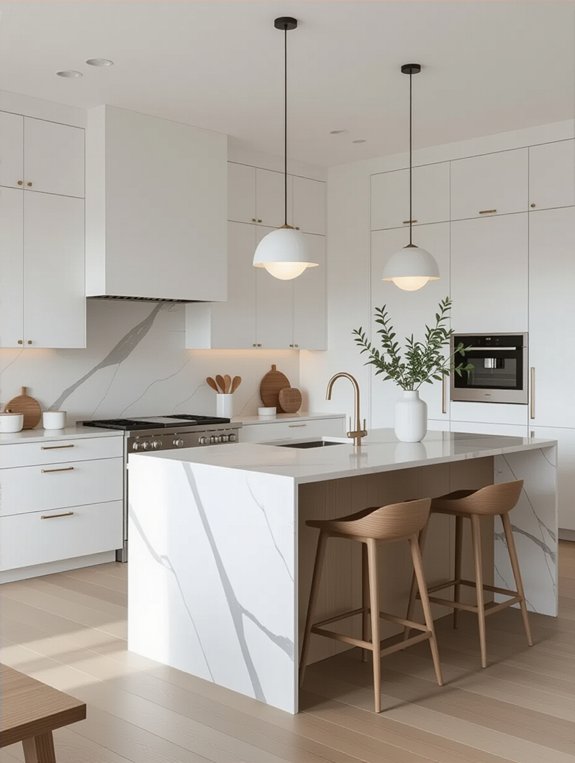 sleek functional clutter free design