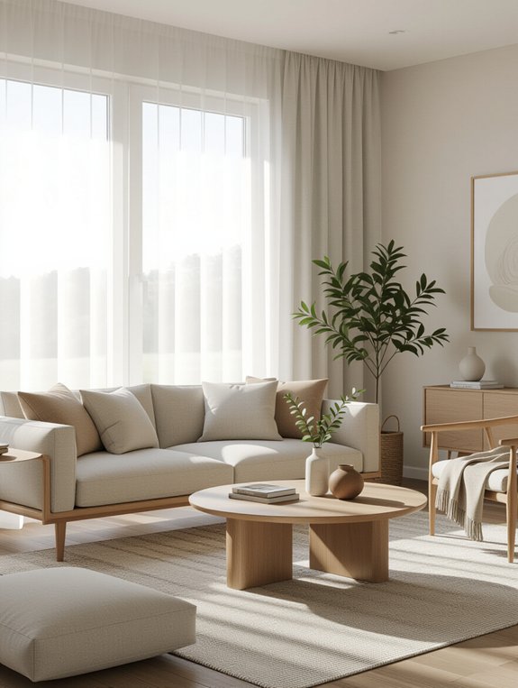 sleek functional minimalist furniture