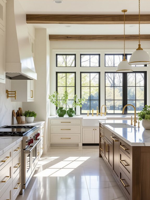 sleek minimalistic kitchen design