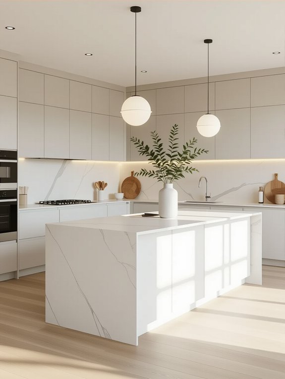 sleek modern clutter free aesthetic