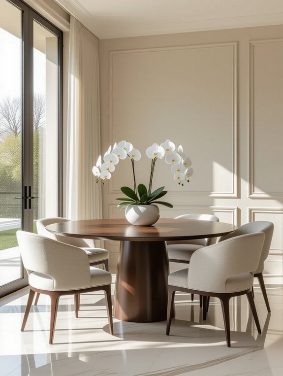 sleek simplicity serene atmosphere