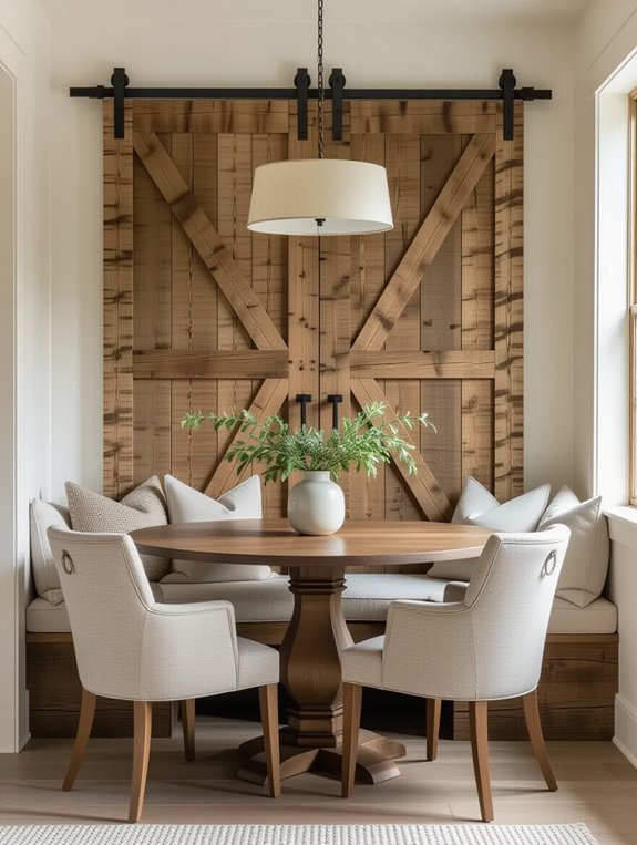 sliding barn door charm