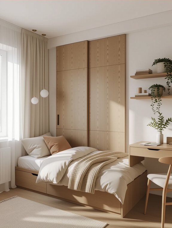 sliding doors maximize space