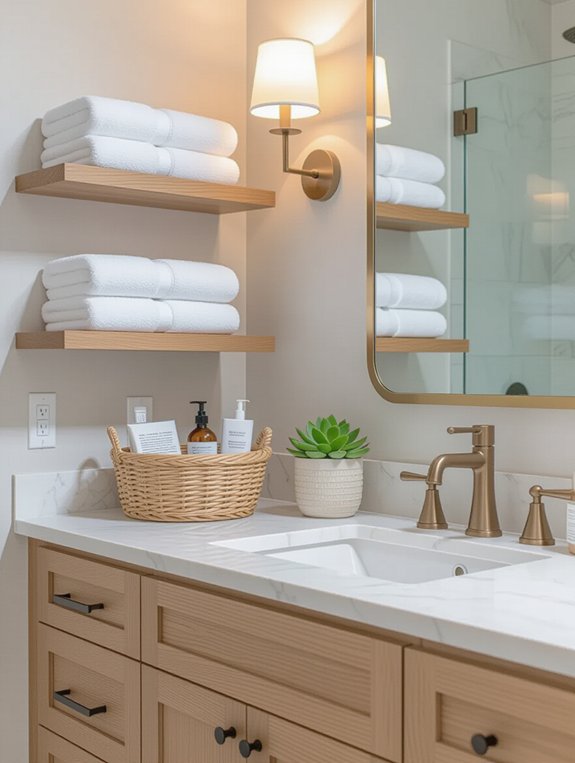 smart bathroom storage solutions
