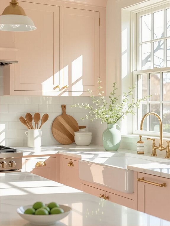soft and inviting kitchen
