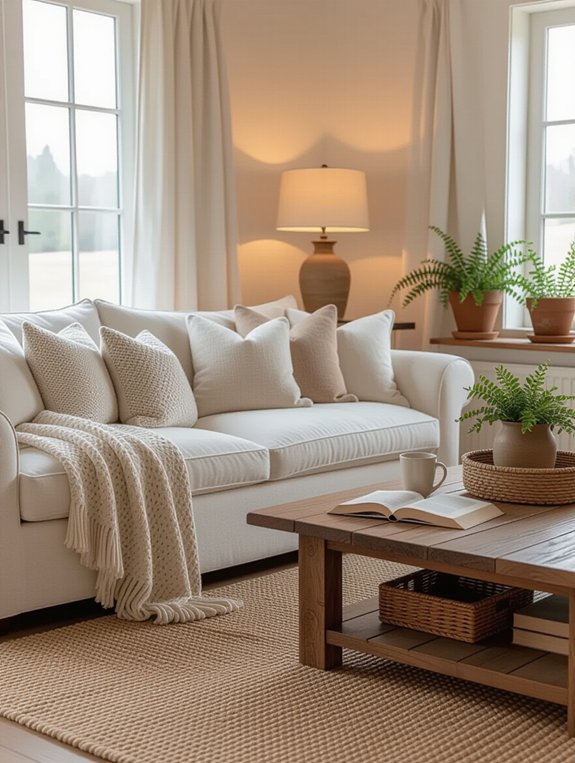 soft lighting enhances comfort
