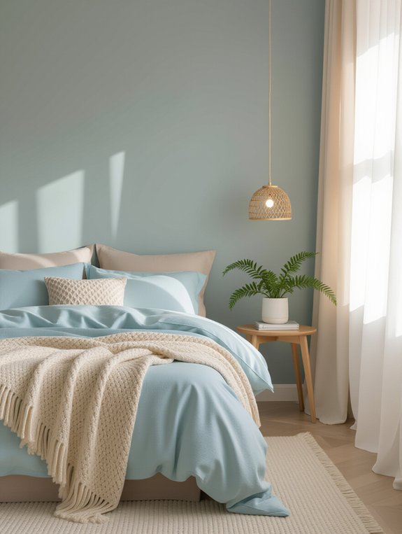 soothing bedroom color palette