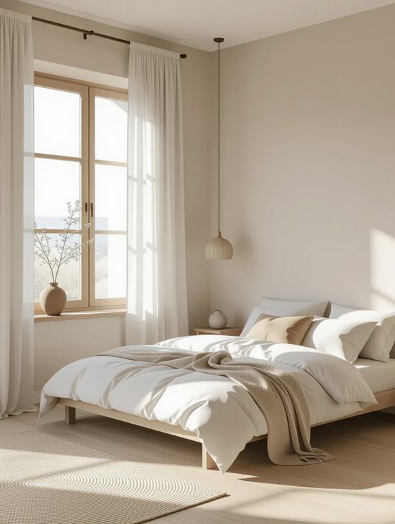 soothing light neutral palette