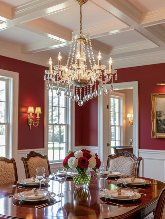 sophisticated dining illumination centerpiece