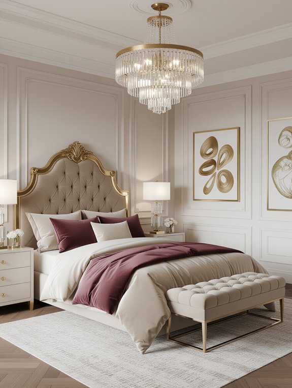 sophisticated modern glam elegance
