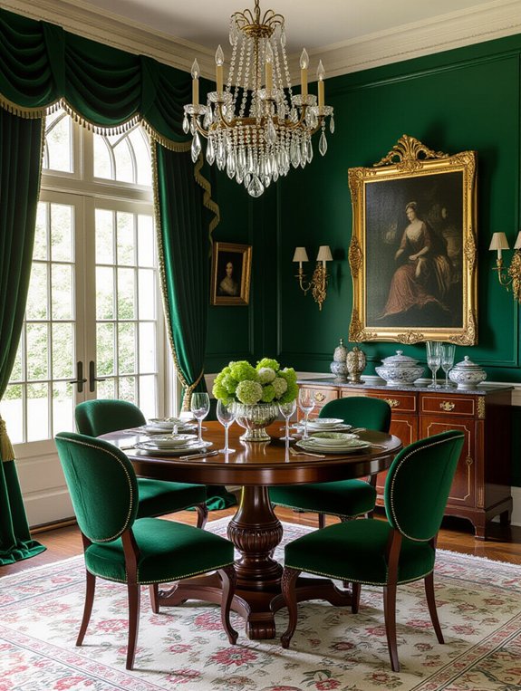 sophisticated vintage glam decor