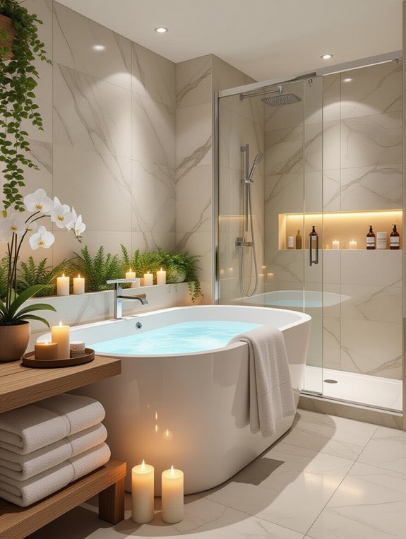 spa like bathroom retreat essentials