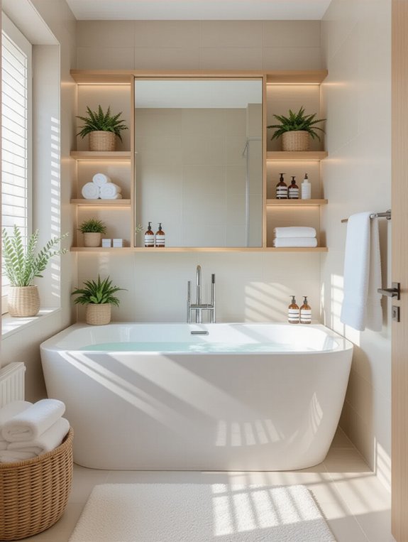 space saving stylish bathtub oasis