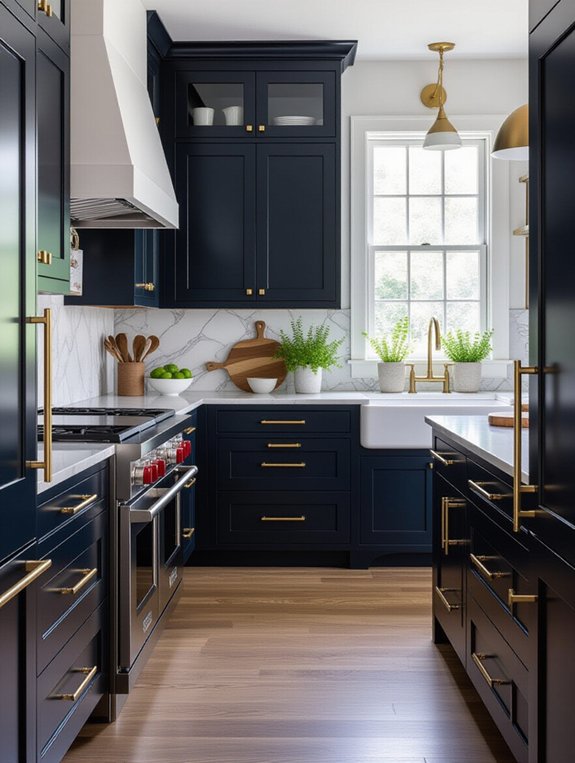 stylish accent wall cabinets